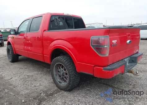 2013 Ford F-150 Fx4 from USA, damaged, VIN 1FTFW1ET1DFA53617